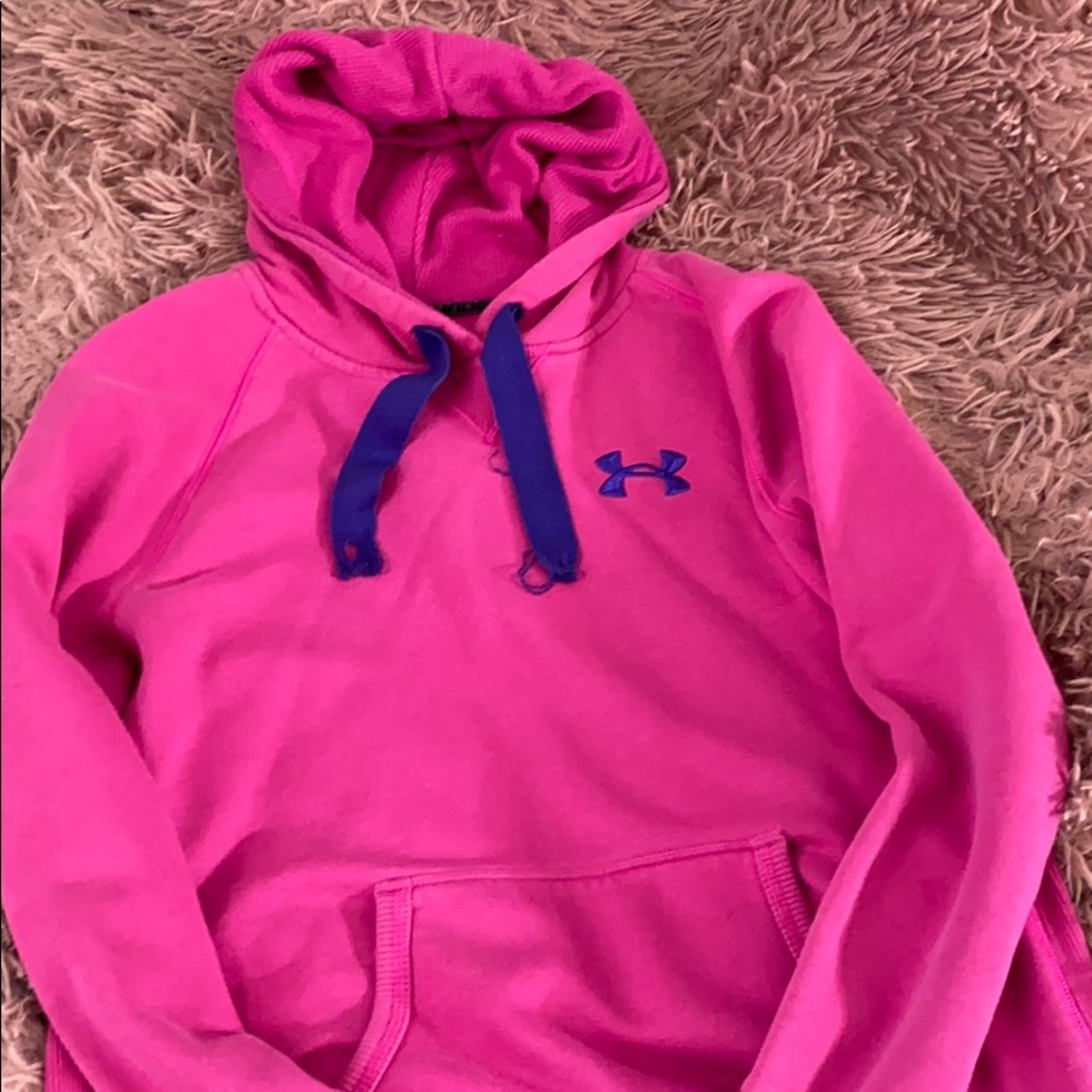 a hoodie
